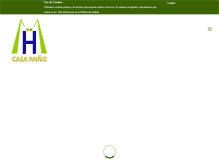 Tablet Screenshot of hotelcasamino.com